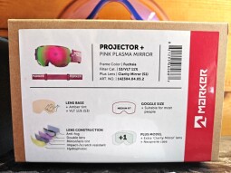 DÁMSKE LYŽIARSKE OKULIARE MARKER PROJECTOR+ PINK PLASMA MIRROR